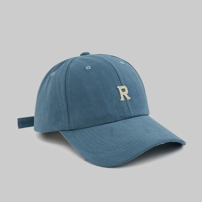 Applique Lettering Baseball Cap