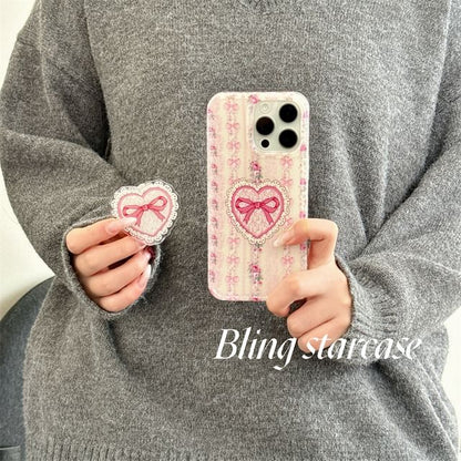 Heart Bow Phone Case
