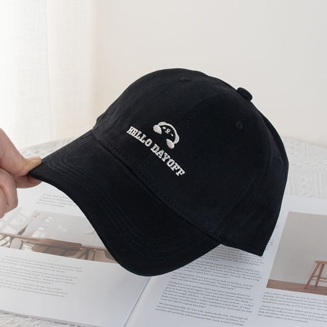 (Various Lettering Cap Animal Designs) Embroidered Baseball