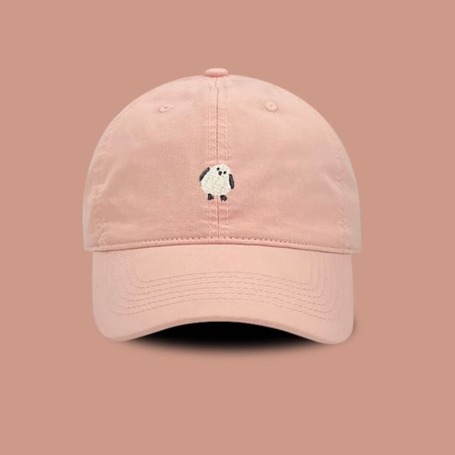 Cap Bird Baseball Embroidered