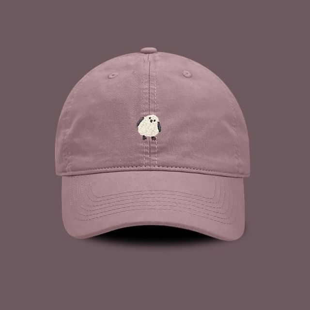 Cap Bird Baseball Embroidered