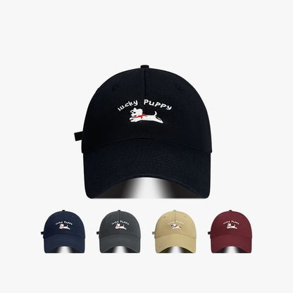 Cap Dog Embroidered Baseball
