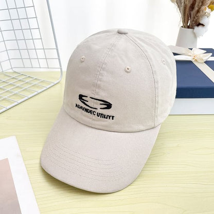 Cap Baseball Embroidered Letter
