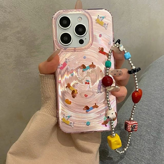 Dog Phone Set Strap Case /