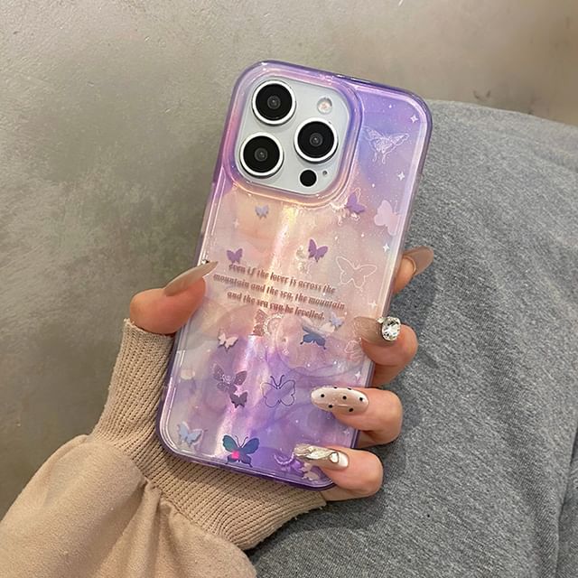 Phone Butterfly Case