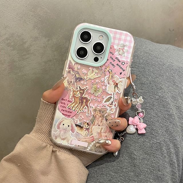/ Set Strap Case Phone Animal