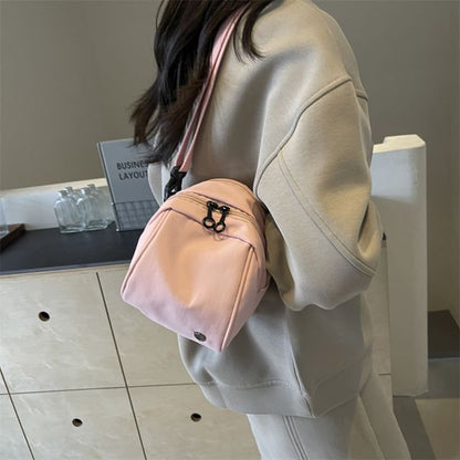 Plain Panel Crossbody Bag