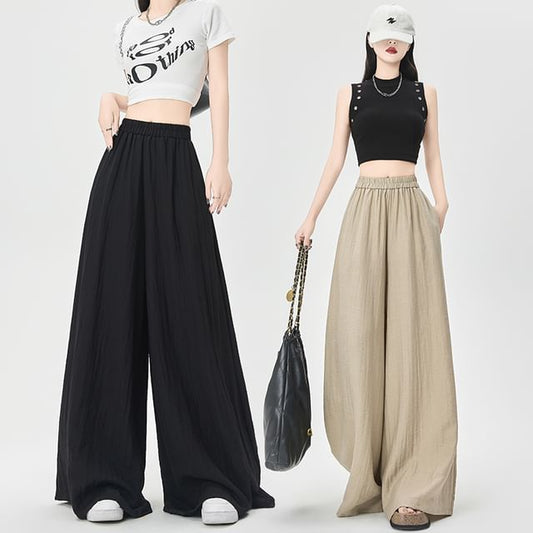 High (Various Plain Culottes Waist Designs)