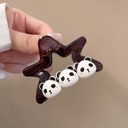 Hair (Various Claw Designs) Panda Clip