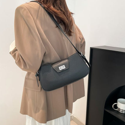 Leather Faux Crossbody Bag Flap