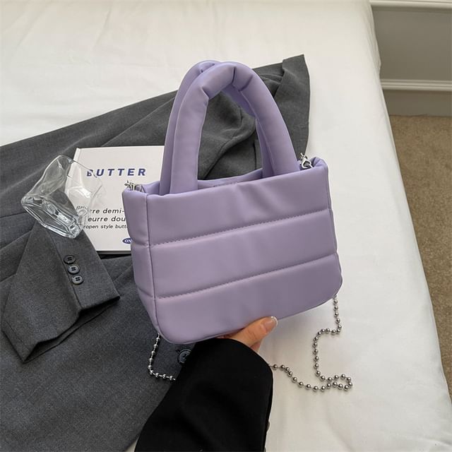 Top Bucket Handle Plain Bag