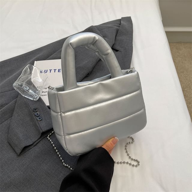 Top Bucket Handle Plain Bag