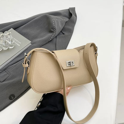 Leather Faux Crossbody Bag Flap