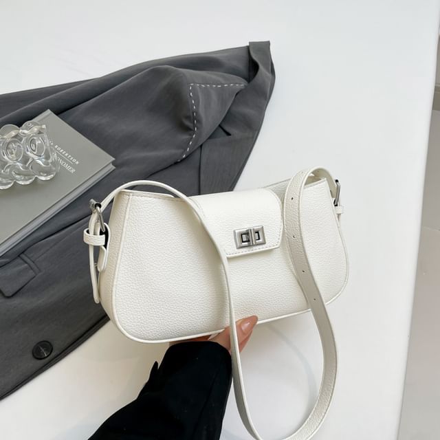 Leather Faux Crossbody Bag Flap