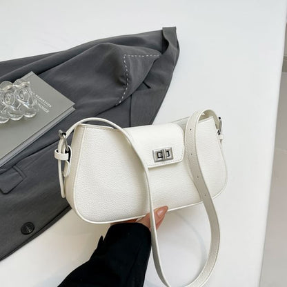 Leather Faux Crossbody Bag Flap