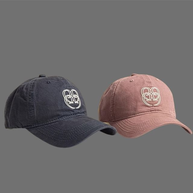 Letter Embroidered Cap