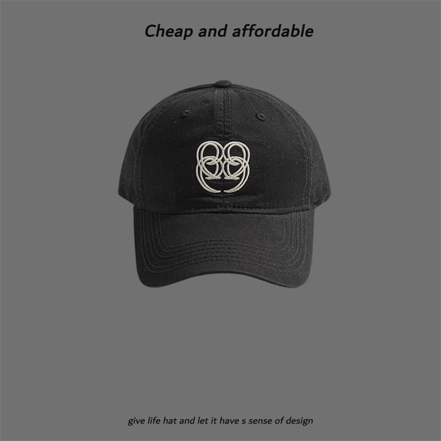 Letter Embroidered Cap
