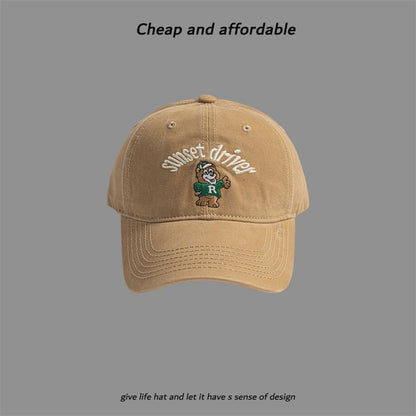 Cap Bear Embroidered