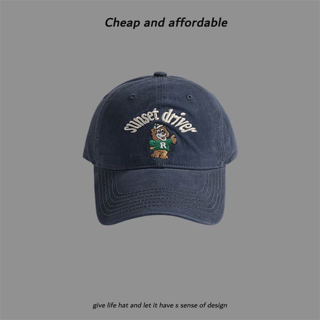 Cap Bear Embroidered