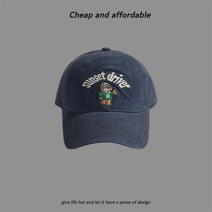 Cap Bear Embroidered