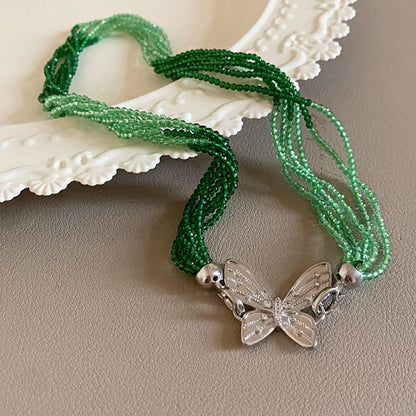 Designs) Necklace (Various Faux / Alloy Gemstone