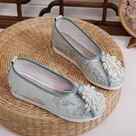 Beaded Flats Embroidered