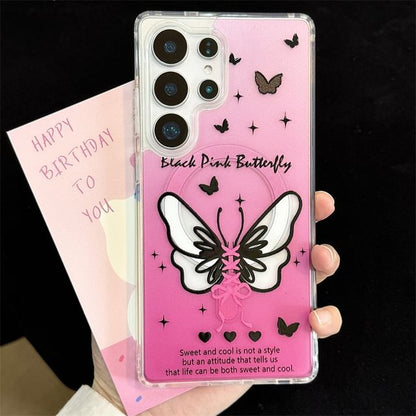 Heart / Butterfly Magnetic (Compatible with MagSafe) Phone Case / Strap / Set