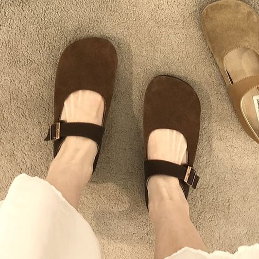 Plain Jane Flats Mary Buckled
