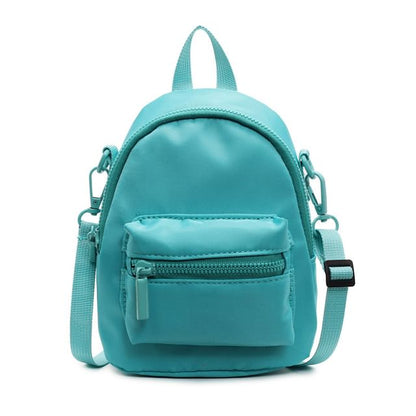 Multi-Pocket Plain Backpack