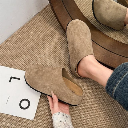 Platform Mules Plain
