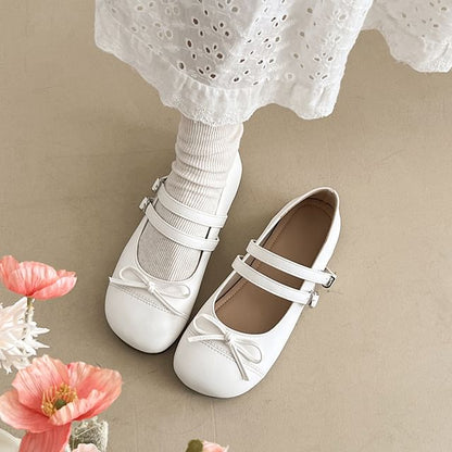 Bow Mary Shoes Jane