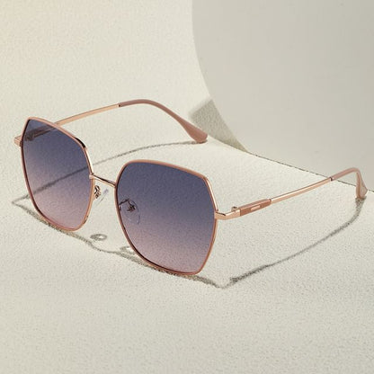 Geometric Metal Sunglasses