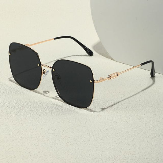 Metal Square Sunglasses