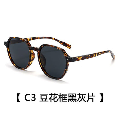 Geometric Frame Sunglasses