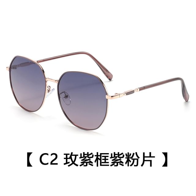Sunglasses Metal Geometric