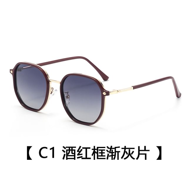 Frame Geometric Sunglasses
