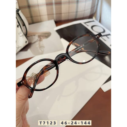 Frame Oval Glasses