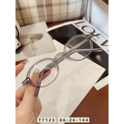 Frame Oval Glasses
