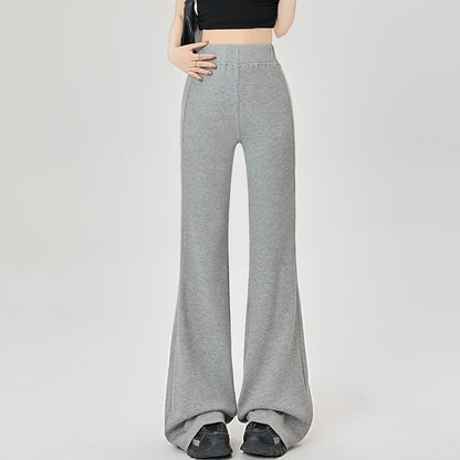 Flared Sweatpants High Rise