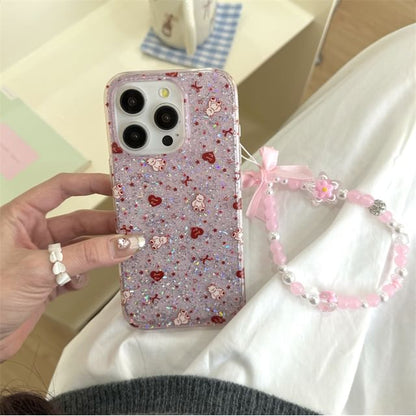 Bear Heart Phone Case / Strap / Set