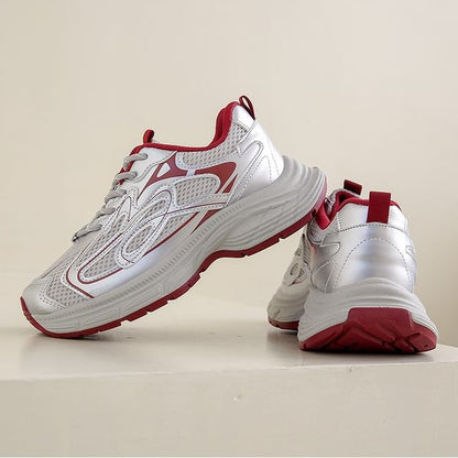 Mesh Platform Sneakers Panel