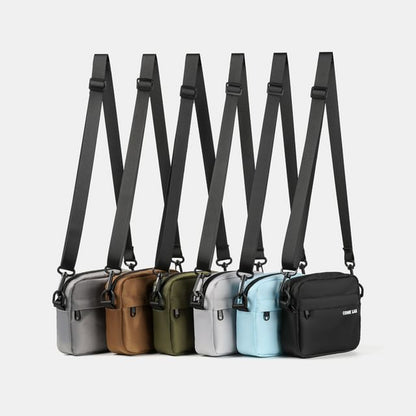 Crossbody Bag Print Lettering Nylon