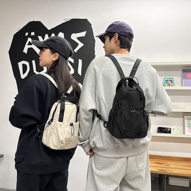 Nylon Drawstring Plain Bag Sling