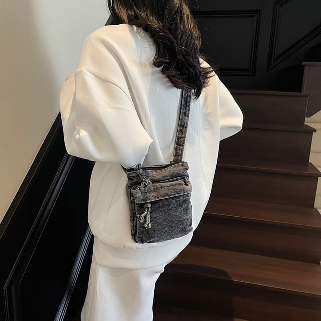 Sac bandoulière en jean