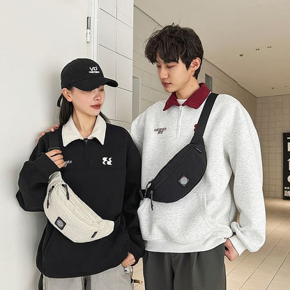 Plain Nylon Belt Bag