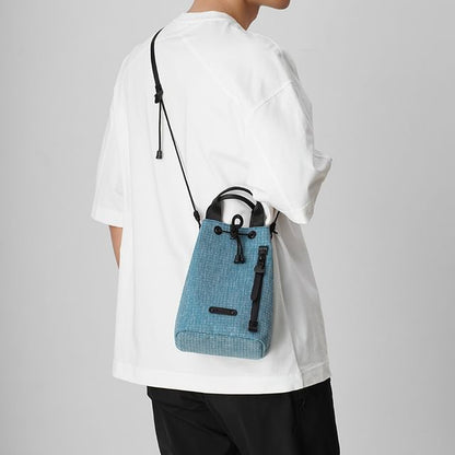 Drawstring Bucket Nylon Bag