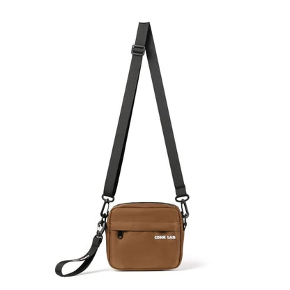 Crossbody Bag Print Lettering Nylon