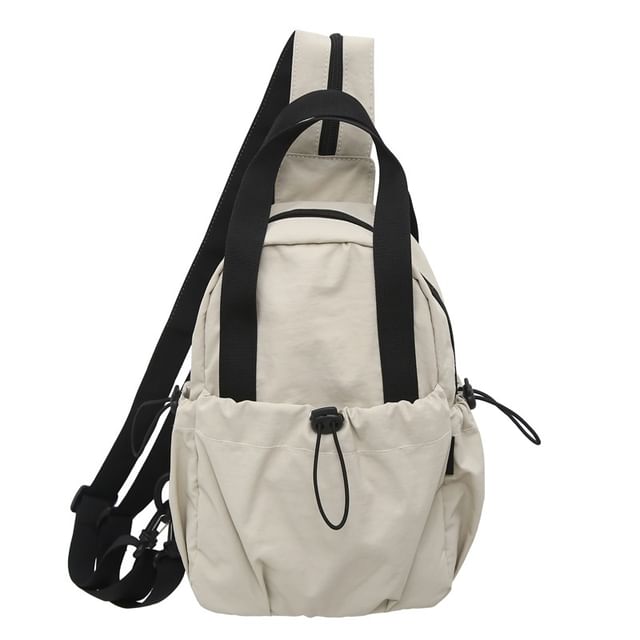 Nylon Drawstring Plain Bag Sling