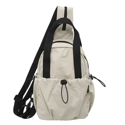 Nylon Drawstring Plain Bag Sling
