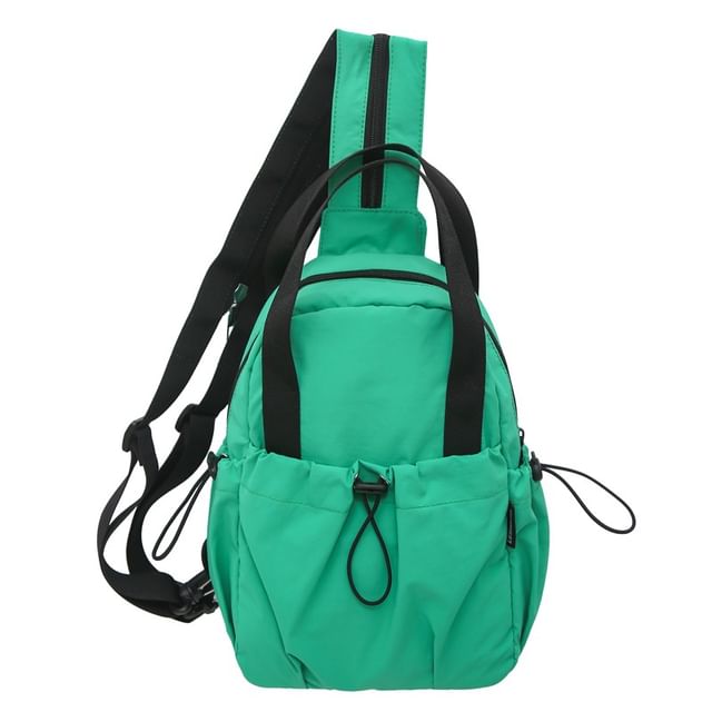 Nylon Drawstring Plain Bag Sling
